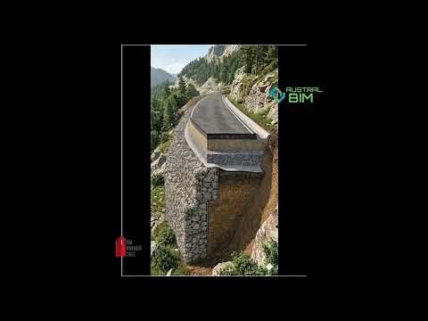 Así se sostiene una carretera en la montaña ⛰️ | Ingeniería real + BIM