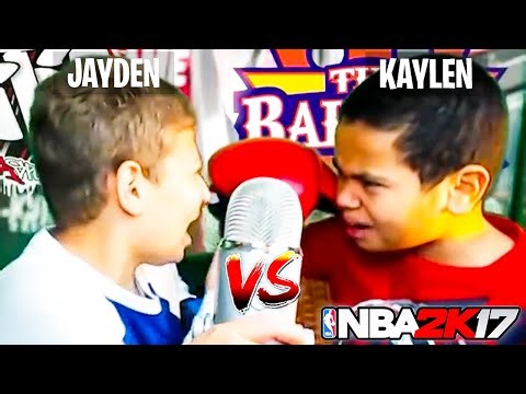MindOfRez Jayden and Kaylen 1v1 on NBA 2K!