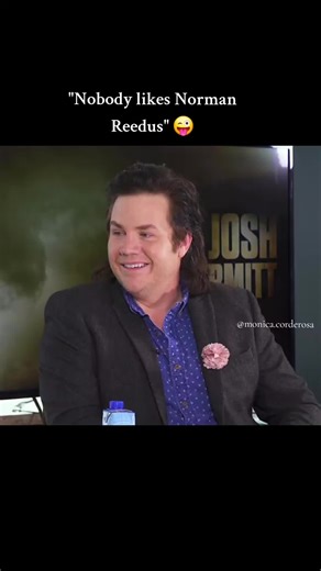 Josh McDermitt ' Eugene Porter' about Norman Reedus and conditions on the set