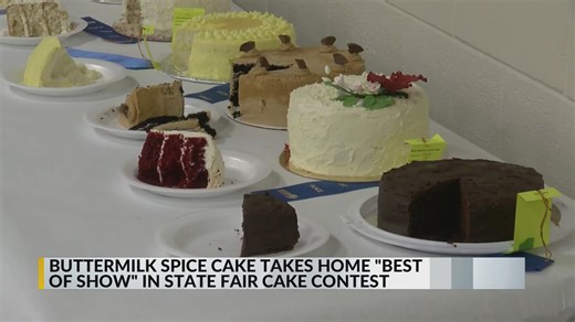 Buttermilk spice cake takes home 'Best of Show' at 2024 New Mexico State Fair