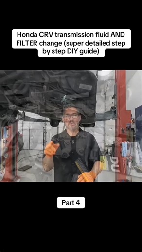 Honda CR-V Transmission Fluid and Filter Change Guide
