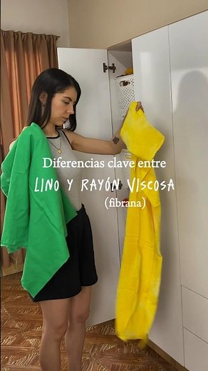 Differences between Linen and Viscose Rayon (fibrana) with fabrics from @crisatelas8248 🧷🌼