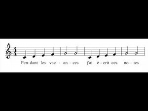 Air de vacances - accompagnement