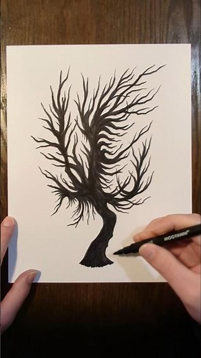 How to draw a dead tree 🪾