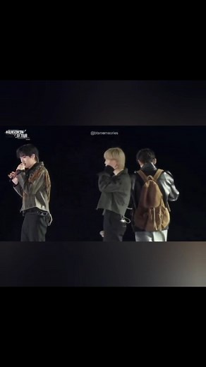 Impromptu “Spring Day” Chorus Performance by Jin, Jimin, and Taehyung! | Logu Logu