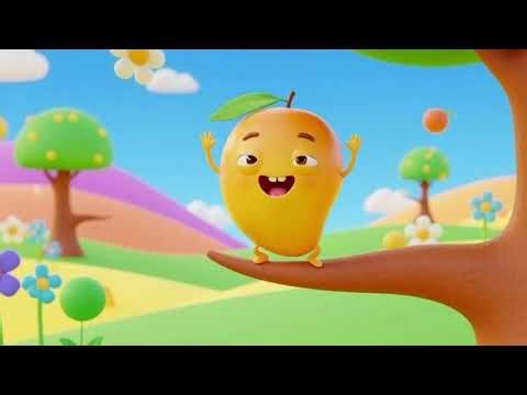 The Dancing Mango | Popular Nursery Rhyme For Kids | Sing Along With Kids