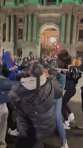 Fights across Philly after the #SuperBowlLIX victory. | Shred Newz