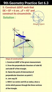 Class 9 Geometry practice set 6.3 | Question 5 | Maharashtra board