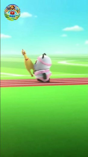 Baby Bus Pandas: Exciting Running Race with 3 Fun Friends! #fun #gameplay #panda