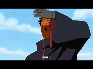 Tobi's First Appearance, Kakashi shocked when noticed Tobi's Sharingan (English Sub)