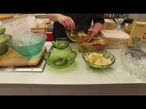 Vintage Housewares: Chip and Dip Sets