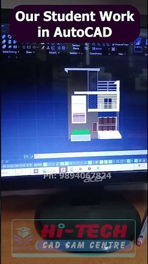 AutoCAD Student Work | 2D & 3D Drafting Projects by Our Students #autocad #design #3d #2d #civil