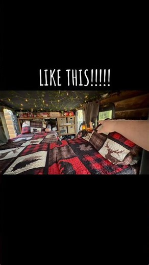 How do you sleep in such a tiny Runaway Camper let me show you! #campertrip #camperlifestyle