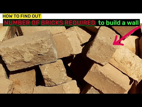 How to find number of bricks in a wall