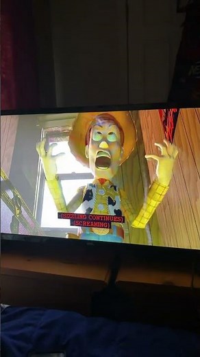 Toy Story Woody screaming