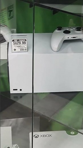 New Xbox series x is cheaper than used.