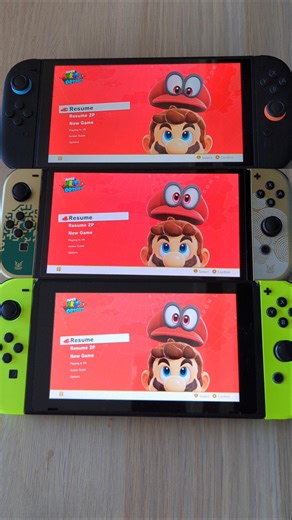 Super Mario Odyssey- Nintendo Switch 2 vs Switch OLED vs Switch Speed Comparison