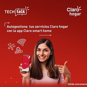 ¡Autogestiona tus servicios Claro Hogar cuando quieras y desde una sola app! 🔝 Conoce todo lo que puedes hacer desde tu celular con tu app Claro Smart Home. 😎 Más info en 👉 claro.pe/smarthome | Claro Perú