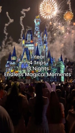 18 Nights in Disney resorts this year!