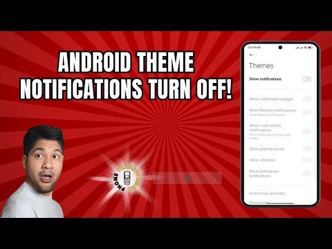 How to Turn Off the Theme Notifications on Android