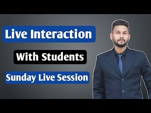 Live Session With Students | Rahul Sir | JR Tutorials
