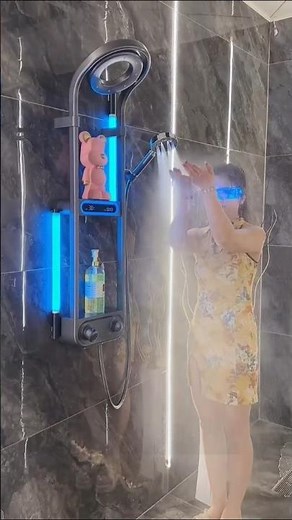 "Luxury Shower Experience 💦 | Smart LED Shower Panel Review"