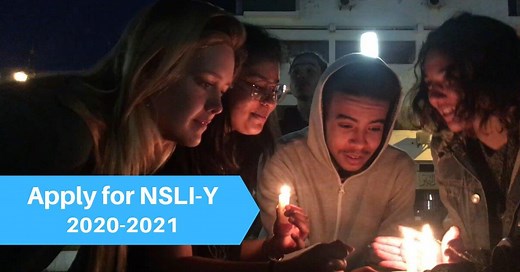 2.2K views · 36 reactions | The National Security Language Initiative for Youth (NSLI-Y) is a U.S. Department of State program that allows hundreds of American high school students to spend a summer or school year abroad studying a foreign language, living with a host family, experiencing the local culture, and gaining skills to help them succeed! The deadline to apply is October 30, 2019. Learn more → www.nsliforyouth.org | Exchange Programs - U.S. Department of State | Facebook