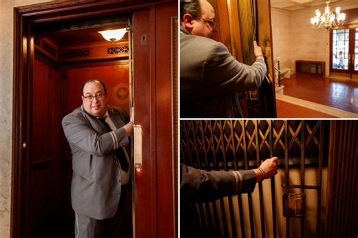 Exclusive | Meet one of the last elevator operators in NYC: ‘It feels good to know I have a rare job’