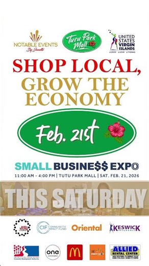 Shop Local, Grow The Economy | This Saturday | Tutu Park Mall
