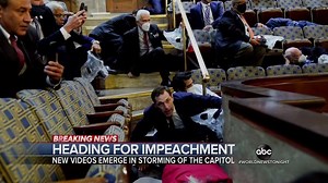 HEADING FOR IMPEACHMENT: House Democrats are preparing to impeach Pres. Trump for a second time, accusing him of inciting the mob that stormed the Capitol, as a second Republican senator calls for him to resign. Rachel Scott reports. https://abcn.ws/3s9UxZH | ABC World News Tonight with David Muir