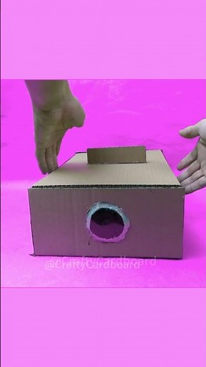 🎥 This Cardboard Projector Actually Works! 😲 | Crafty Cardboard