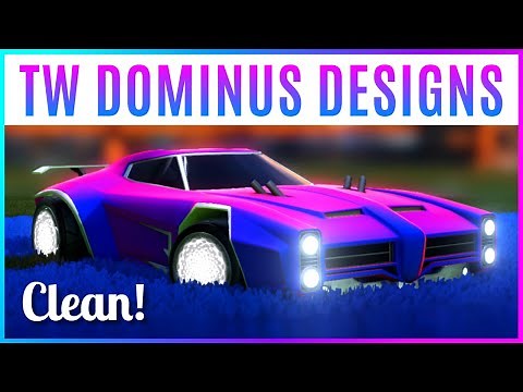 Clean TW DOMINUS Designs! 🔥 | Rocket League