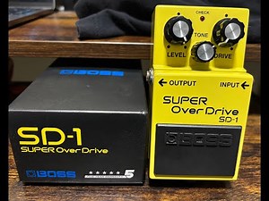 Boss Super OverDrive SD-1 Demo/Review