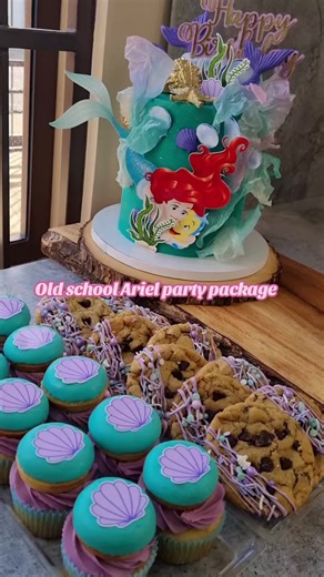 Old School Ariel Birthday Party Ideas