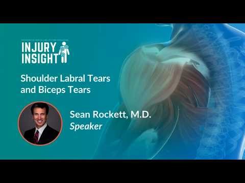 Shoulder Labral Tears and Bicep Tears