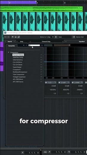 Learn how to add sidechain compressor in #cubase #youtubeshorts