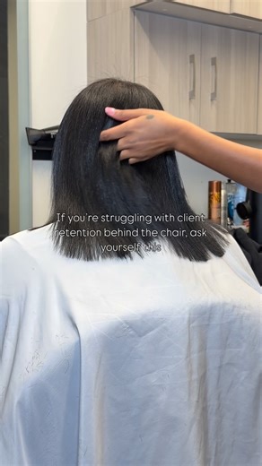 Brandi| Beauty Pro Coach on Instagram: "What did I do to secure the appointment? Did you talk about your clients future appointment during the service? Did you rebook the client? Did you send a follow up? Client Retention is pivotal to your growth behind the chair 🪑 That’s why I’m dropping my FIRST EVER Course!! 🎉 This is for the hairstylists that are talented but are tired of inconsistent books and income. 😔 📅 On February 1st at 12pm CST “From Struggling to In-Demand” Digital Course will be