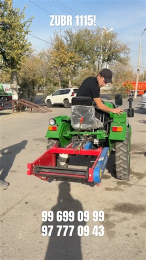 MINI TRAKTOR ZUBR 1115!