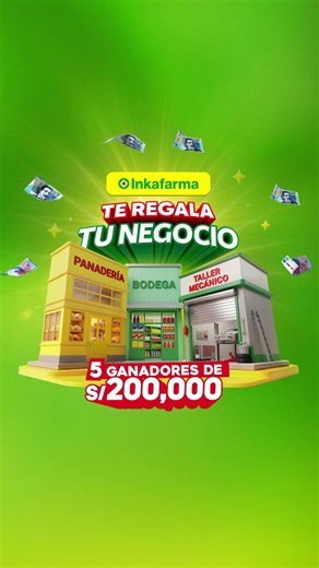 ¡Cumple tus sueños con Inkafarma!