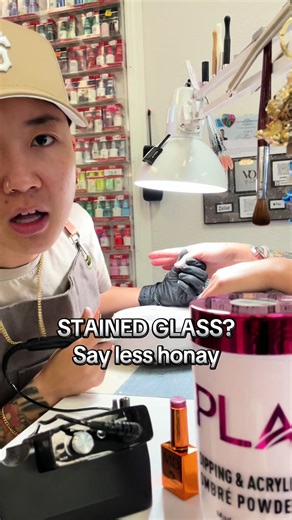 Creative Stained Glass Nail Art Ideas