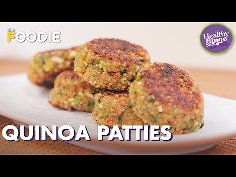 Easy Quinoa Patties | Healthy Patties Recipe | The Healthy Binge | Sid Khullar
