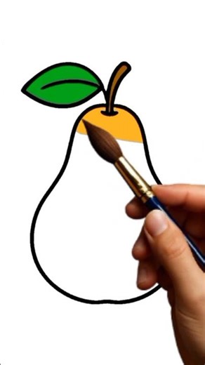 Coloring mango easy