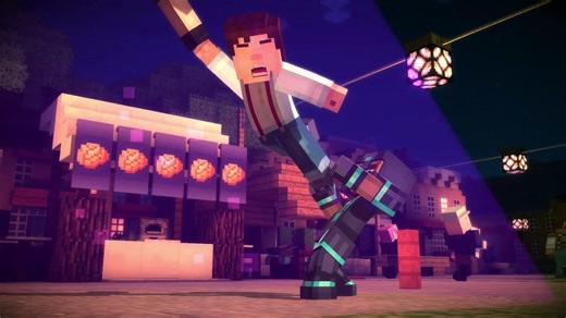 Minecraft: Story Mode Gameplay