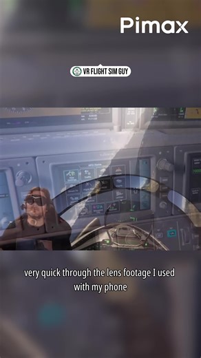 2K views · 12 reactions | “I have to admit I haven't been this excited for a new VR headset in a long time.” — VR Flight Sim Guy’s review on Pimax Dream Air in #MSFS2024 Full review: youtube.com/watch?v=8pdVbcOAh8A | Pimax | Facebook