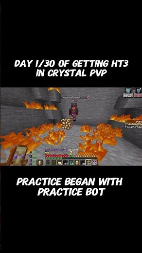 Day 1/30 of getting HT3 in crystal pvp#pojavlauncher #zalithlauncher #minecraft #cpvp #crystalpvp