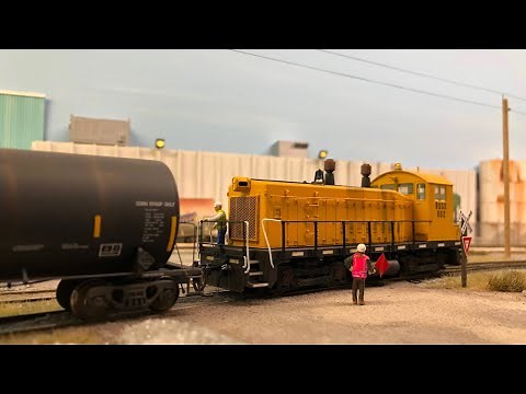 Railfanning RSSX Railserve 6/11/20 HO Switching Layout