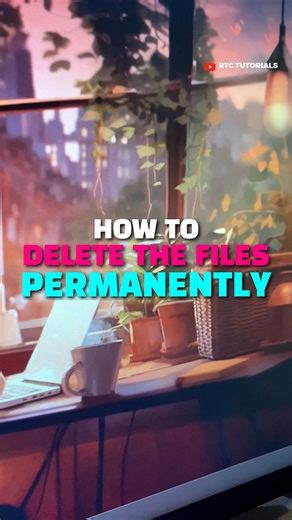 9.4K views · 100 reactions | Why should I permanently delete files? You should permanently delete files from your computer because removing that data completely opens up space on your hard drive and improves overall PC performance. #pctips #recyclebin #Windows10 #Windows11 #RTCTutorials | RTC Tutorials | Facebook