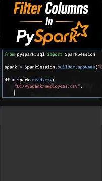 Filter Rows in PySpark | PySpark DataFrame Filter Example #bigdata#pyspark #dataengineering