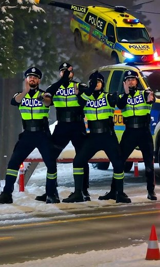 World Police Dance Battle — Who Did It Best? 🌎🔥