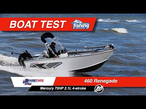 Tested | Quintrex Renegade 460 SC with Mercury 75HP 4 stroke